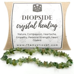 Diopside Crystal Healing Bracelet