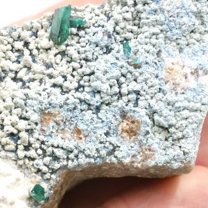 Dioptase Crystals on Shattuckite 9.5cm RARE