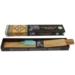 Tribal Soul Sweetgrass & Cedar Incense Sticks