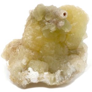 Yellow Fluorite cluster specimen 3.5cm