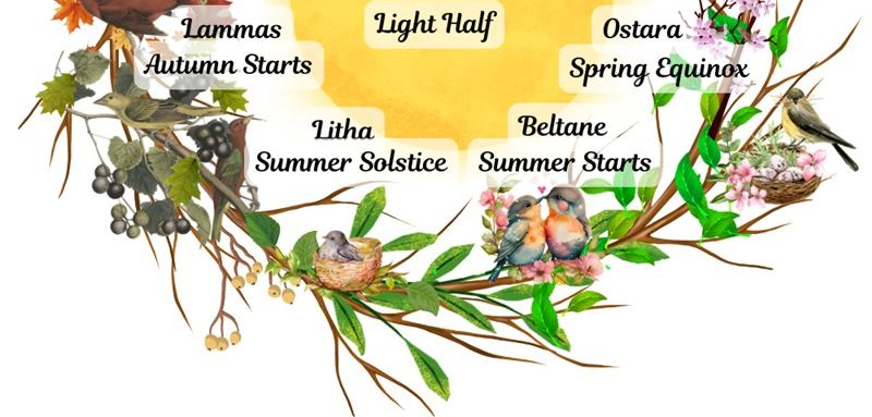 Light Half Of The Wheel Of The Year